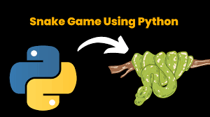 snake game using python codewithcurious