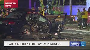 Superior man killed in crash sunday night. Crews Working Fatal Accident On Hwy 71 In Rogers Kare11 Com
