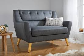 Birlea Lambeth 2 Seater Sofa In Grey