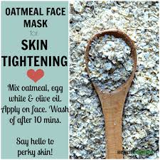 diy homemade oatmeal face mask recipes