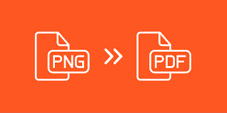 how to convert png to pdf