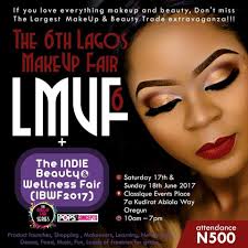 the 6th lagos makeup fair lmuf6