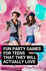 28 fun party games for s that they