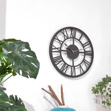 Get 5% in rewards with club o! Oversized Roman No Metal Wall Clock Mocome Decor