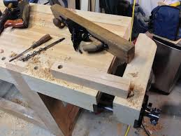 The design and joinery really caught . Roubo Style Workbench 11 Steps With Pictures Instructables