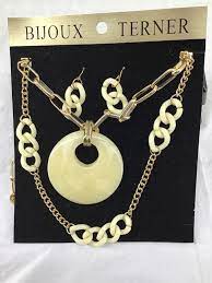 bijoux terner necklace earrings