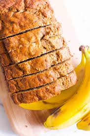 healthy banana bread with applesauce