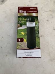 Paradise Gl22601 Low Voltage Aluminum 20w Bollard Light Black Quick Clip For Sale Online Ebay