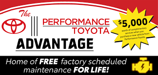 performance toyota advantage available