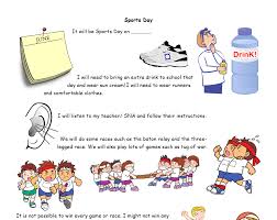 sports day social story teaching