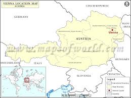 The satellite view of the world provides you with a detailed overview of the world, showing you where the majority of the countries are located, including their. Where Is Vienna Location Of Vienna In Austria Map