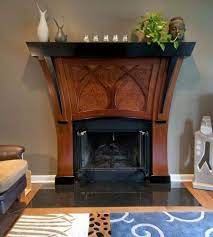 Art Nouveau Furniture Fireplace Design