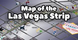 las vegas strip map 2023 with