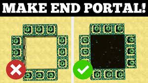 end portal in minecraft creative