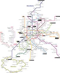 mapa del metro de madrid españa