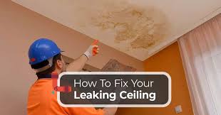 how to fix your leaking ceiling