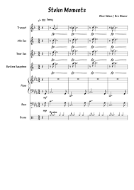 Stolen Moments Sheet Music For Piano Trumpet Alto
