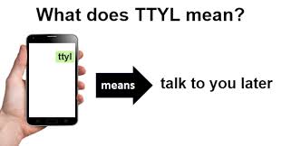 ttyl what does ttyl mean