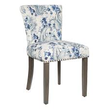 It is ready to use. Kendal Dining Chair In Fabric With Nailheads And Solid Wood Legs Overstock 32765811