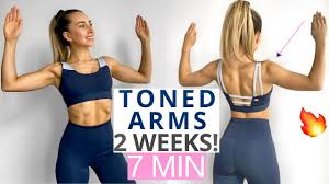 7 min arms workout to tone your arms in