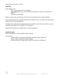 Bioknowledgy DP Bio lab report template nurse homed