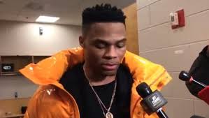 Russell westbrook mvp russell westbrook wallpaper westbrook wallpapers westbrook fashion nba quotes oscar robertson basketball party basketball stuff oklahoma city thunder. Video Russell Westbrook Fires Nsfw Shot At Joel Embiid Over Hard Foul 12up