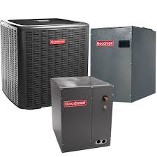 These energy star qualified systems have variable speed inverter compressors. Goodman 4 Ton 16 Seer 2 Stage Variable Speed Central Air Conditioner Split System Ha16405 Ingrams Water Air