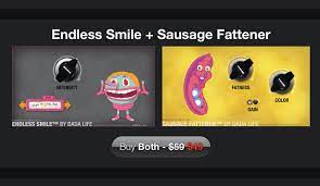 DADA LIFE：『Sausage Fattener』『Endless Smile』25％OFF（太さと活力と緊張感を与える2つのプラグイン） |  Sawayaka Trip!