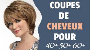 COUPES DE CHEVEUX 2023 POUR FEMME DE 40+ 50+ 60+ ANS - YouTube