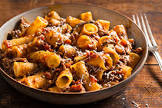 beef short ribs with rigatoni