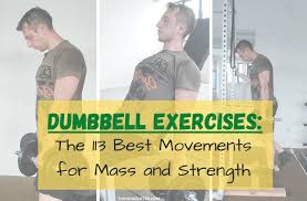 dumbbell exercises for every muscle group