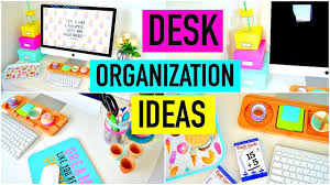 desk organization ideas diy decor