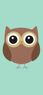 Owl - phone background - Openclipart