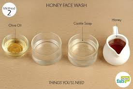 diy homemade face wash and cleanser for