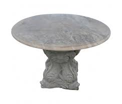 Marble Garden Table With Rose