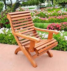 Wood Easy Chair Wooden Lawn Chairs