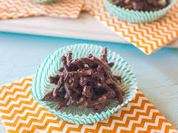 chocolate chow mein noodle cookies
