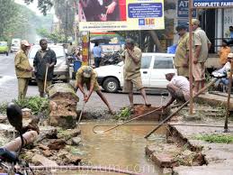 Choked Drains On Congress Road Leads