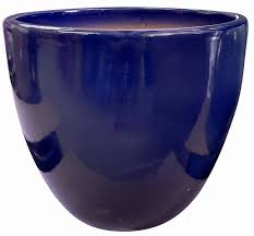 Cobalt Blue Flower Pots By Liberty Bell
