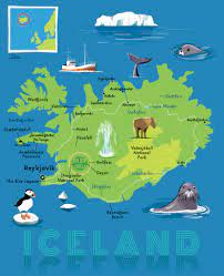 Mapas heimur mapa de islandia mapa de la ciudad de reykjavík y hafnarfjörður mapa de reykjavík heimur hf. Iceland Map Iceland Map Illustrated Map Iceland