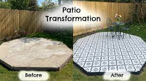 patio tiles patio transformation