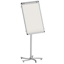 Pragati Systems Portable Flip Chart Stand With Non Magnetic White Writing Board Fcs6090 03