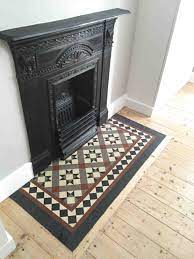 victorian fireplace tiles