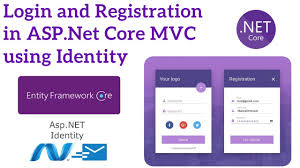 asp net core mvc login and registration