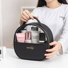 transpa makeup storage bag at