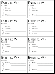 Be My Valentine Annual Draw Raffle Ticket Template Numbers