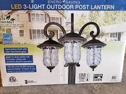 Outdoor Post Lights 8 Feet Tall New