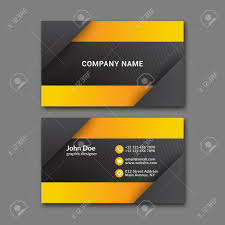 Elegant Business Card Design Template For Creative Design