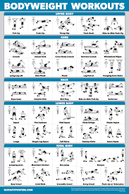 Palace Learning Dumbbell Workout Exercise Poster Laminated