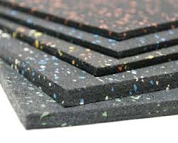 recycled rubber strips and sheet old